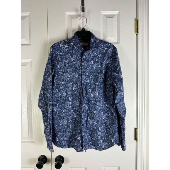 Tintoris Mattel 954 Mens Button Up Shirt Size 15.5 - Picture 1 of 4
